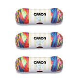 Caron Simply Soft Rainbow Bright Paints Garen - 3 Pack van 141g/5oz - Acryl - 4 Medium (Worsted) - 235 Yards - Breien/haken