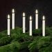 Deluxe Homeart Christmas tree Led wax Candles Kerst ledkaars 6 stuks kerstboomverlichting