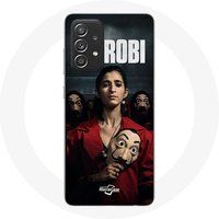 Maniacase Hoesje voor Samsung Galaxy A33 5G La casa de papel Nairobi Seizoen 4