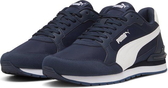 PUMA ST Runner v4 NL Unisex Sneakers - Club Navy-PUMA White