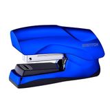 Bostitch Office Heavy Duty nietmachine, capaciteit 40 vel, geen vastlopen, halve strip, past in de palm van je hand, voor klaslokaal, kantoor of bureau, metallic blauw