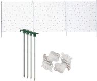 Neka Strand/camping windscherm 3 x 1,2 m - Wit