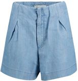 Salsa Jeans Tencel Korte Broek Blauw S Vrouw