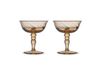 Byon coupe à champagne italienne Opacity 15 cl lot de 2 Pêche