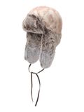 KANGOL Muts lichtbeige / donkerbeige / grijs gemêleerd