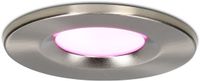 Homeylux Smart - Smart Wifi LED inbouwspot dimbaar RGBWW RVS Venezia 6W IP65 - Bediening via App & Voice Control