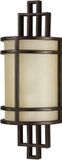 Feiss Wandlamp Fusion | 1X E27 Max 60W | Grecian Bronze