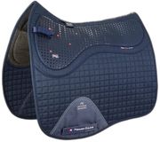 Premier Equine Cc Tech Grip Pro Anti Slip Dressage Square Zadeldekje Blauw Full