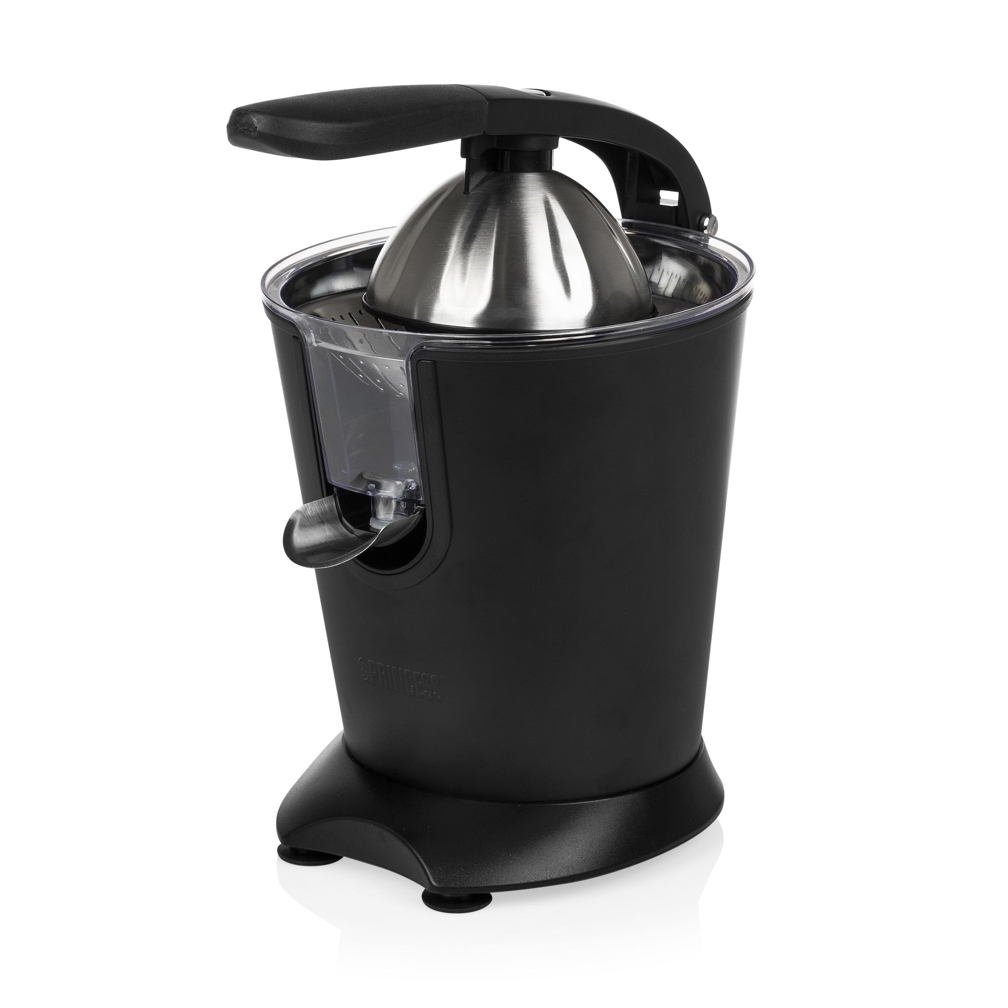 Princess 201853 Citruspers - 160W - Black Steel - With Anti-Drip Function