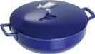STAUB Cocotte poisson, Fonte, bleu foncé, 28 cm