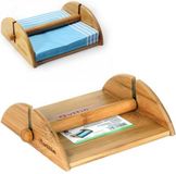 bigbuy Quttin Servethouder RVS Transparant 21,5 x 18 cm