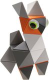 Trido - Greyscale Orange Large - Magneetblokken