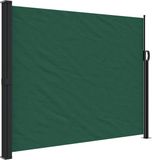 vidaXL Tuinscherm intrekbaar 170x300 cm donkergroen