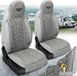 BREMER SITZBEZÜGE Premium Camper stoelhoezen voor Benimar Sport DPL508 in Grijs (2 losse stoelen)