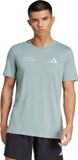 adidas Performance Ultimate Metallic Graphic T-shirt - Heren - Groen - XS