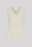 MSCH Copenhagen Damesgilet Esteriane Waistcoat Oatmeal