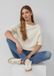 s.Oliver - Overhemdblouse in stoffenmix - lichtbeige - Maat 38