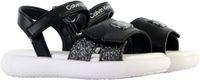 Calvin Klein Elisabet Kindersandalen met klittenband, jeanskleur, V3A2-8050