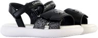 Calvin Klein Elisabet Kindersandalen met klittenband, jeanskleur, V3A2-8050