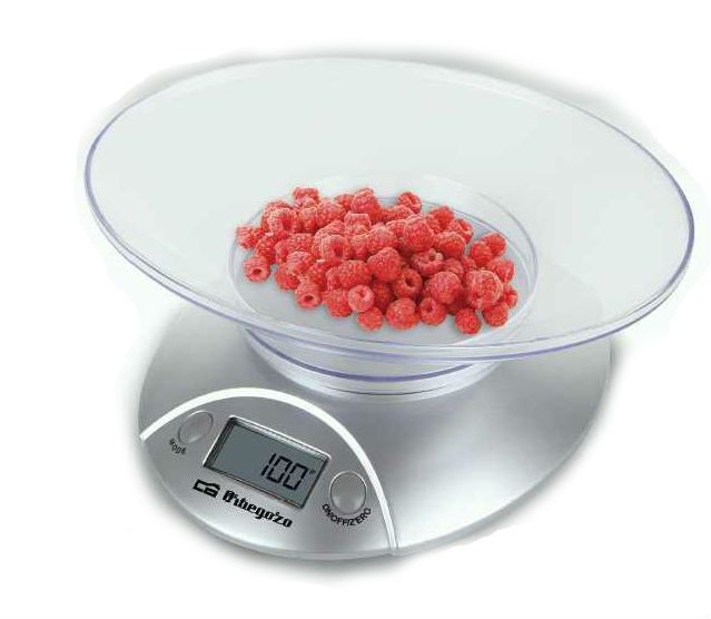 Orbegozo PC 1009 - Keukenweegschaal - Grijs