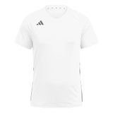 adidas dames Volleyball Hilo Short Sleeve Jersey Shirt, white, S