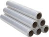 0,5 Ofituria 6 rollen transparante kunststoffolie voor industriële verpakkingen handmatig en elastisch rekbaar 0,5 x 300 m