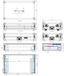 Innox Flightcase trolly voor Alpha Theta XDJAZ met laptop tray - Multikleur