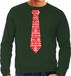 Bellatio Decorations Kersttrui/kerst sweater kerstpatroon - heren XL