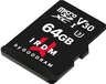 GoodRam IRDM M3AA 64GB Micro SD Memory Card with Adapter