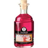 SHUNGA Intimate Kisses, massageolie strawberry/champagne, 100 ml