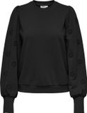 ONLY CARMAKOMA CARFEMME L/S PUFF EMBROIDERY UB SWT NOOS Dames Trui