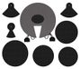 XDrum DMUTE-STA Drum Demper Set Pro Standard, Realistisch speelgevoel