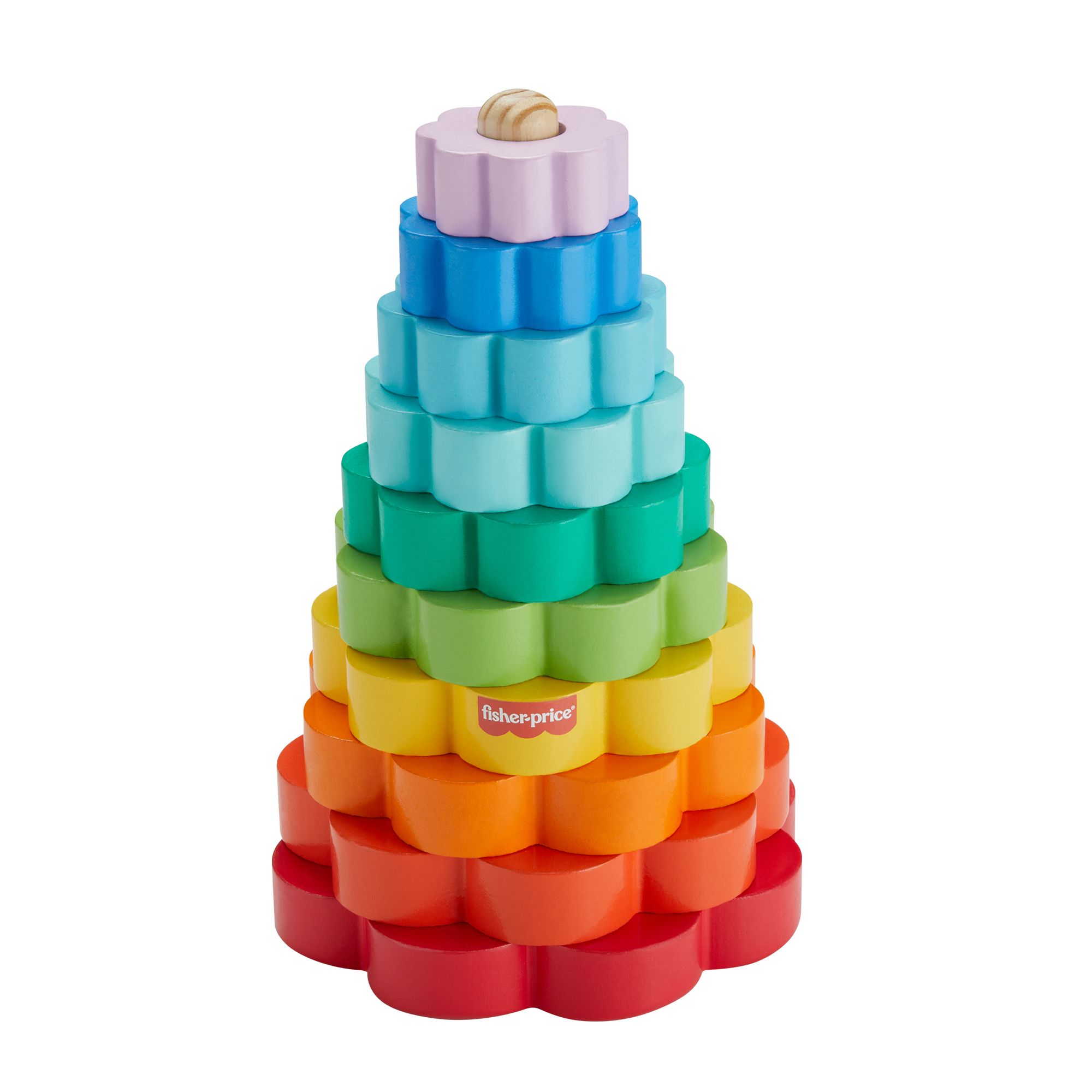 Fisher-Price Houten Ringstapelaar Speelgoed voor Peuters
