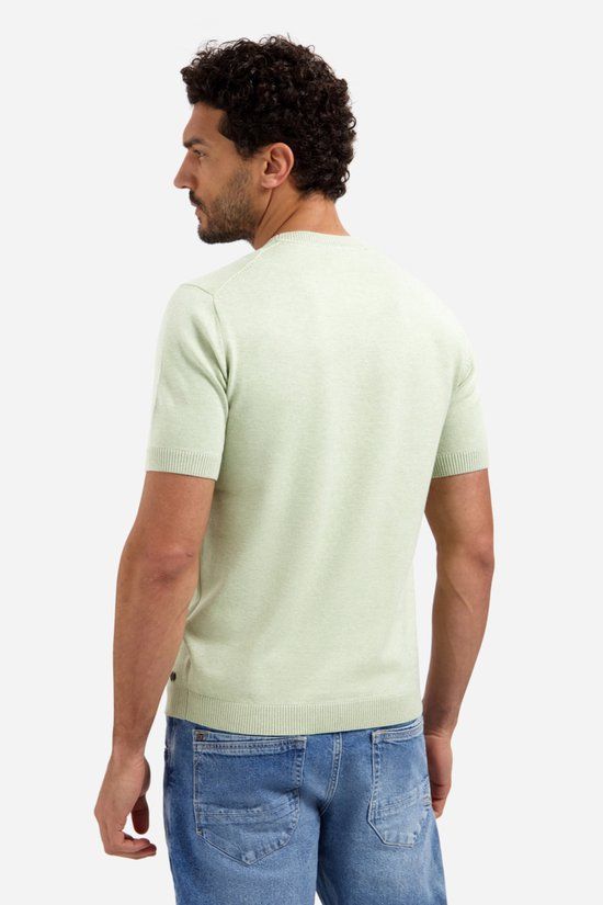 No Excess Gebreid T-shirt Groen