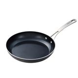 Kyocera Keramische pan, koekenpan met keramische antiaanbaklaag, 26 cm, vrij van PFAS/PTFE, handvat van roestvrij staal, geschikt voor alle warmtebronnen
