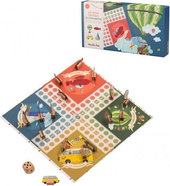 Moulin Roty Paardjesspel Le Jardin du Moulin - Educatief spel - Junior editie