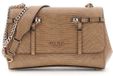 GUESS Leona Convertible Xbody Flap Schoudertas Imitatieleer Beige