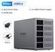 StarTech Externe harde schijf dockingstation - 5 schachten - USB 3.0, 5 Gbit/s - Geschikt voor 8,9 cm (3,5 inch) harde schijven - EU-stekker - Tot 22 TB opslag per schacht - Inclusief koelventilator