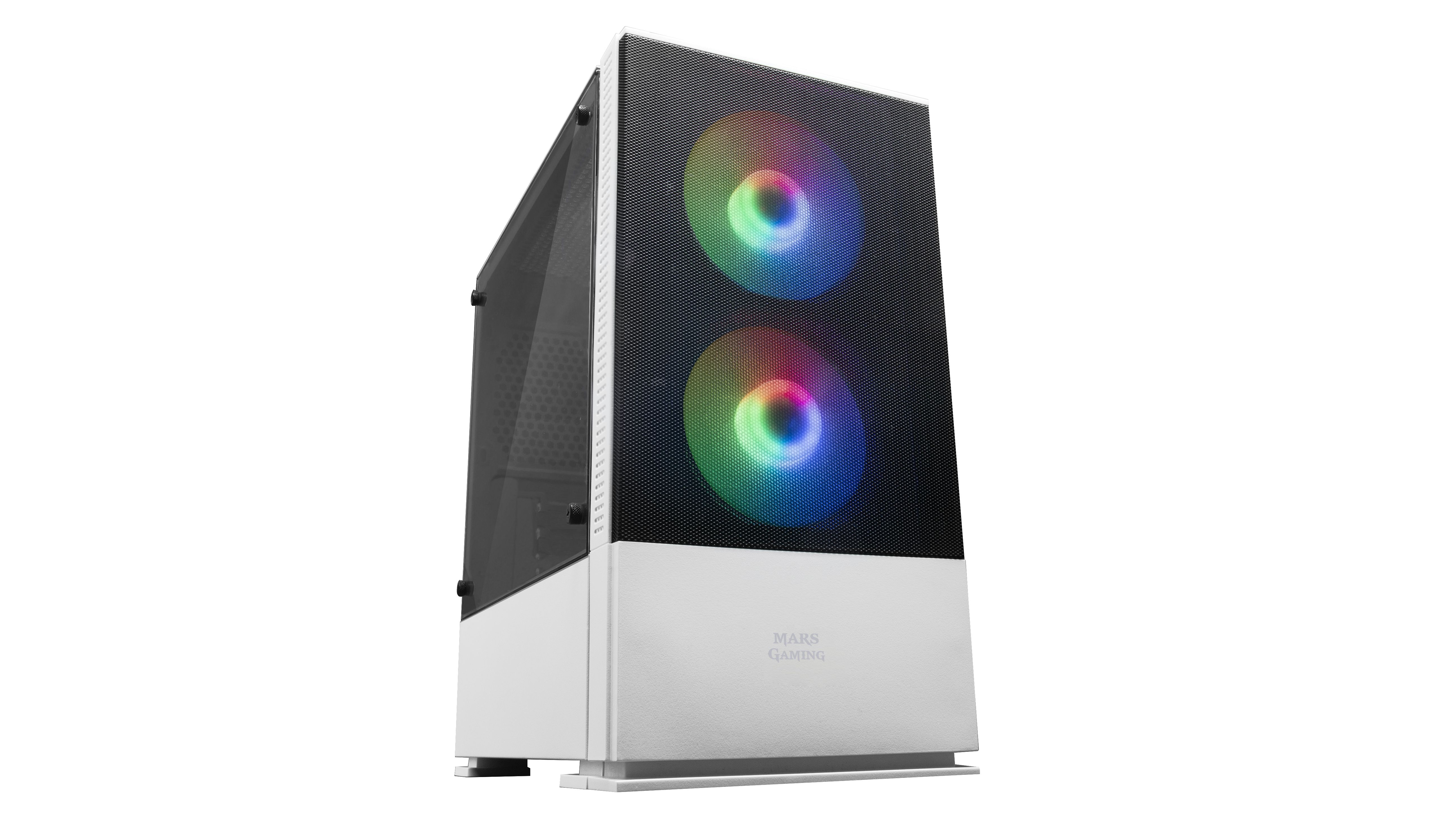 Mars Gaming MCZW Mini Tower Wit