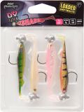 Fox Rage Ultra UV Slick Shad Loaded Mix 9cm Mix