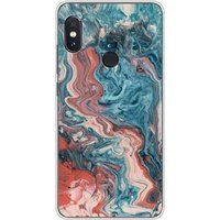 Orographic Bedrukt siliconen hoesje compatibel met Xiaomi Redmi Note 5, Xiaomi Redmi Note 5 Pro