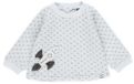 Boboli Sweat-shirt double face bleu ciel