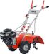 Yato Motobineuse à essence / Fraise à sol - Moteur Loncin 196 cc - 5,58 CV - Avec entraînement par roues et Apie (48 cm)