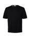 SELECTED MEN Slhtorino Ss Knit Crew Neck Noos Heren, zwart