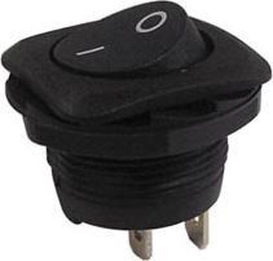 Schakelaar SPST 5A 250V ON-OFF - Paneelmontage - 5410329269173