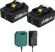 StarTech Makita Accu voor LXT 18V, vervangende accu BL1830, 7000mAh Li-ion 18650, groen, compatibel met BL1860/LXT400