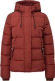 QS s.Oliver QS Outdoor-Jacke Vrouwen Rood Polyester Capuchon Regular Fit