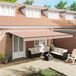 Maison Exclusive - Pare-soleil électrique avec éclairage LED et capteur, 5 x 3,5 mètres