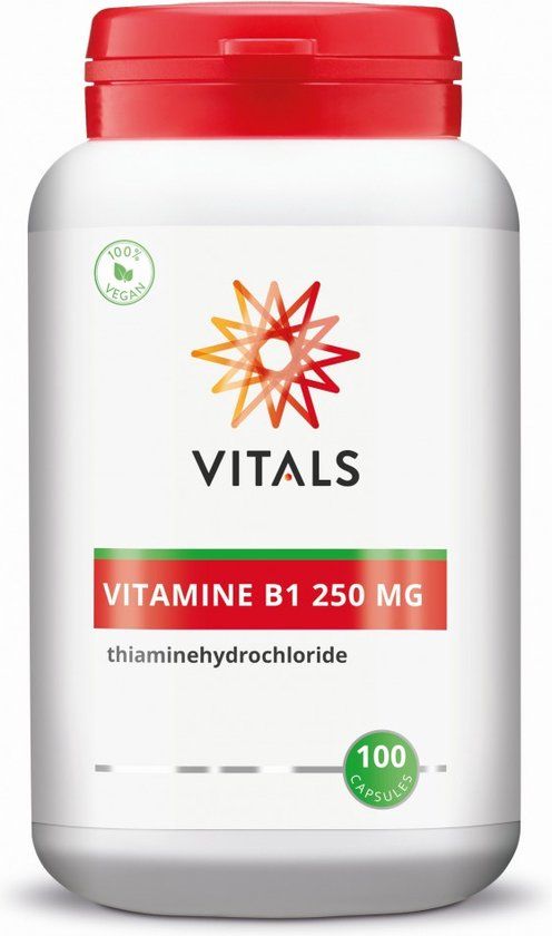 Vitals - Vitamine B1 250 mg - 100 Capsules