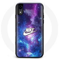 Nike Etui voor iPhone XS Logo White Colored Space Maniacase